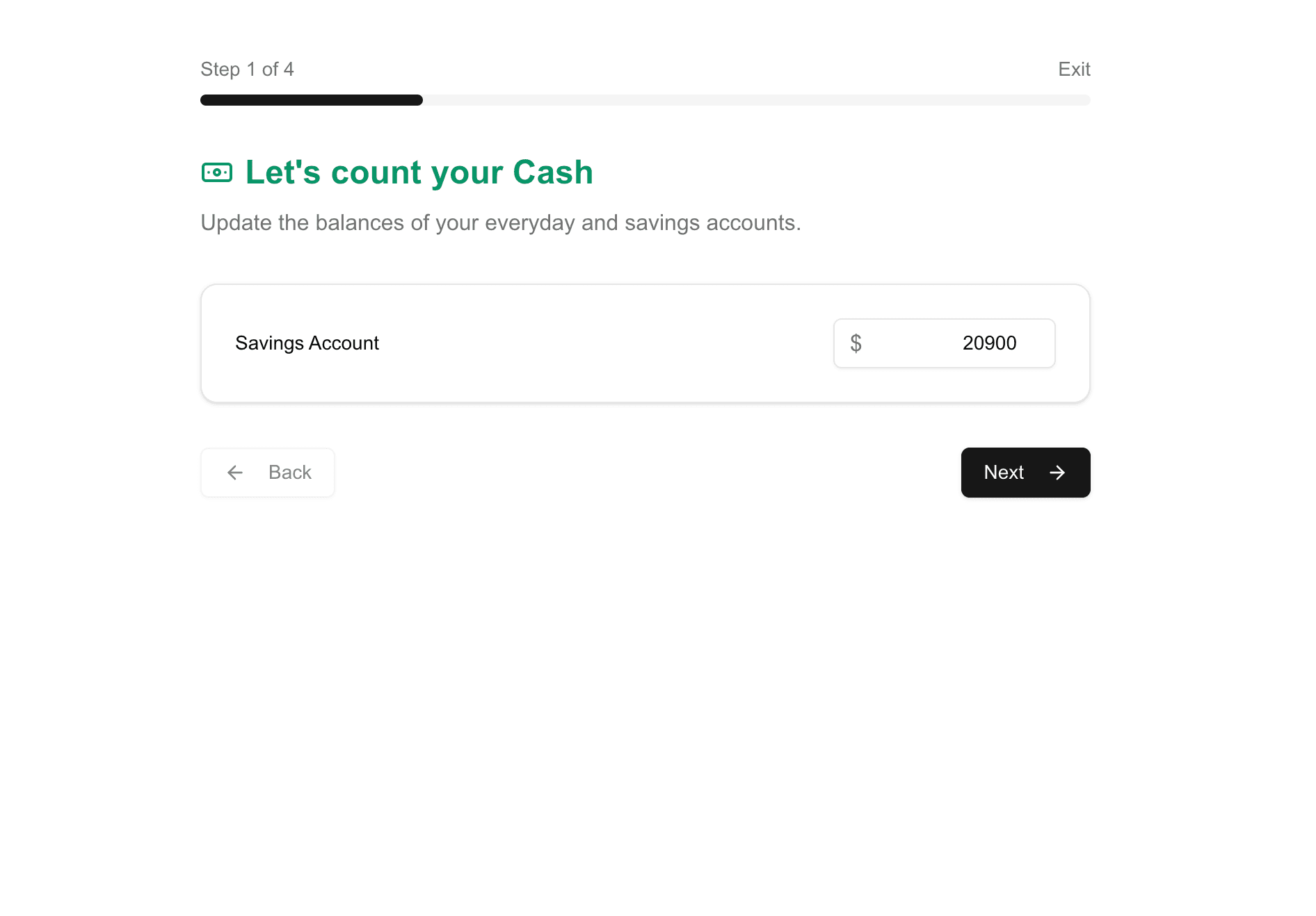 The Monthly Check-In